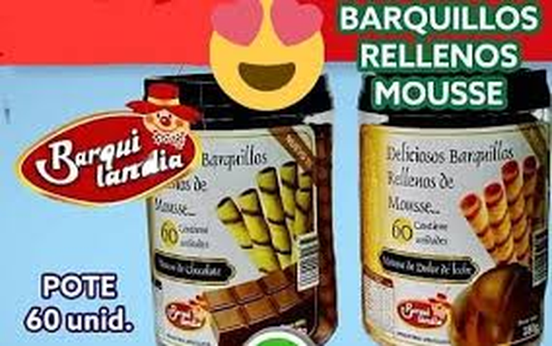 Barquillos Barquilandia Rellenos 280 G.