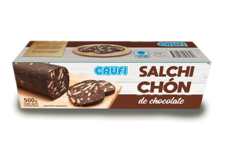 Salchichón De Chocolate Crufi 500 G