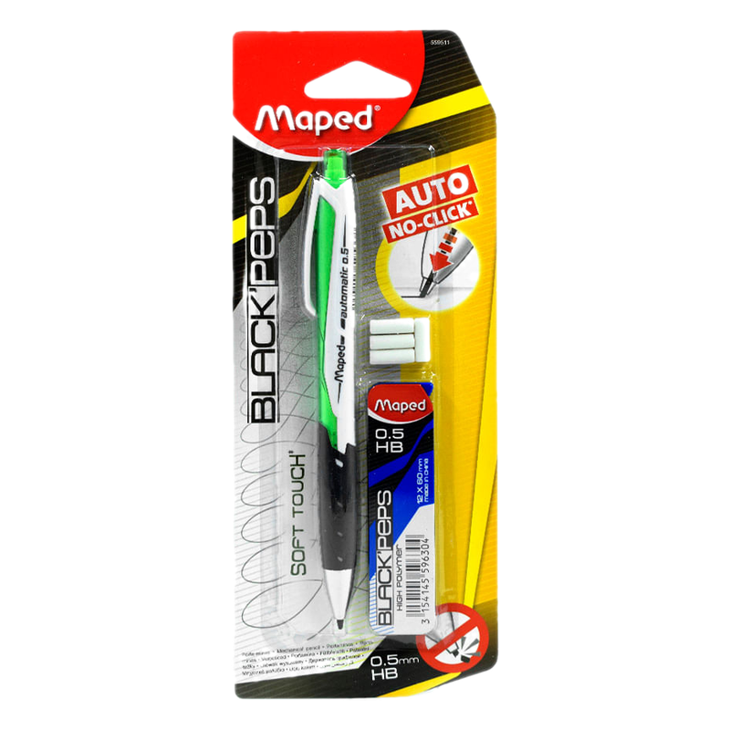 Portaminas Maped Con Minas 0.5 Mm