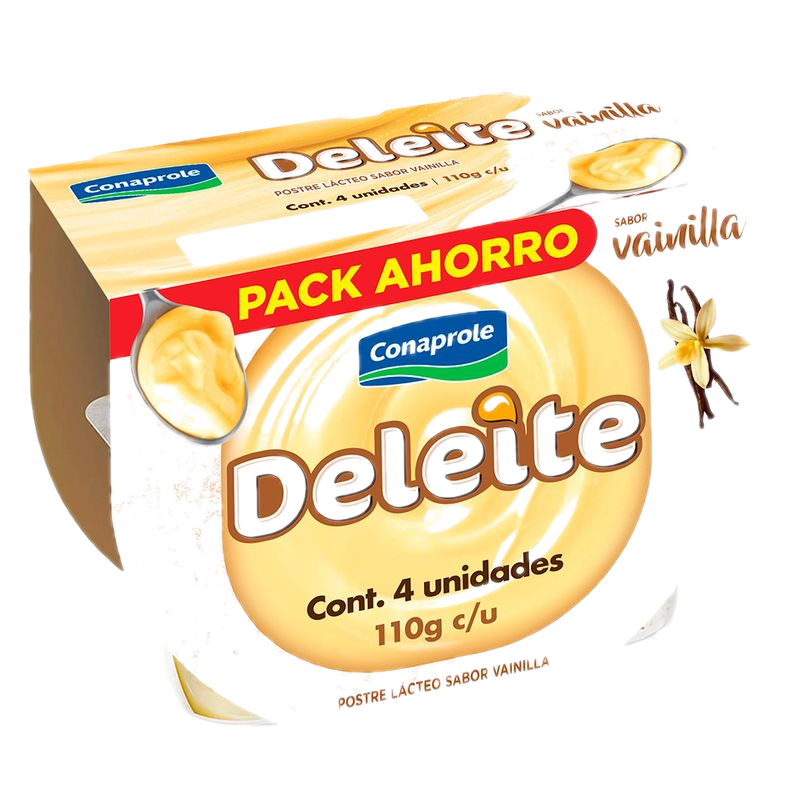 Postre Conaprole Deleite Vainilla 440 G