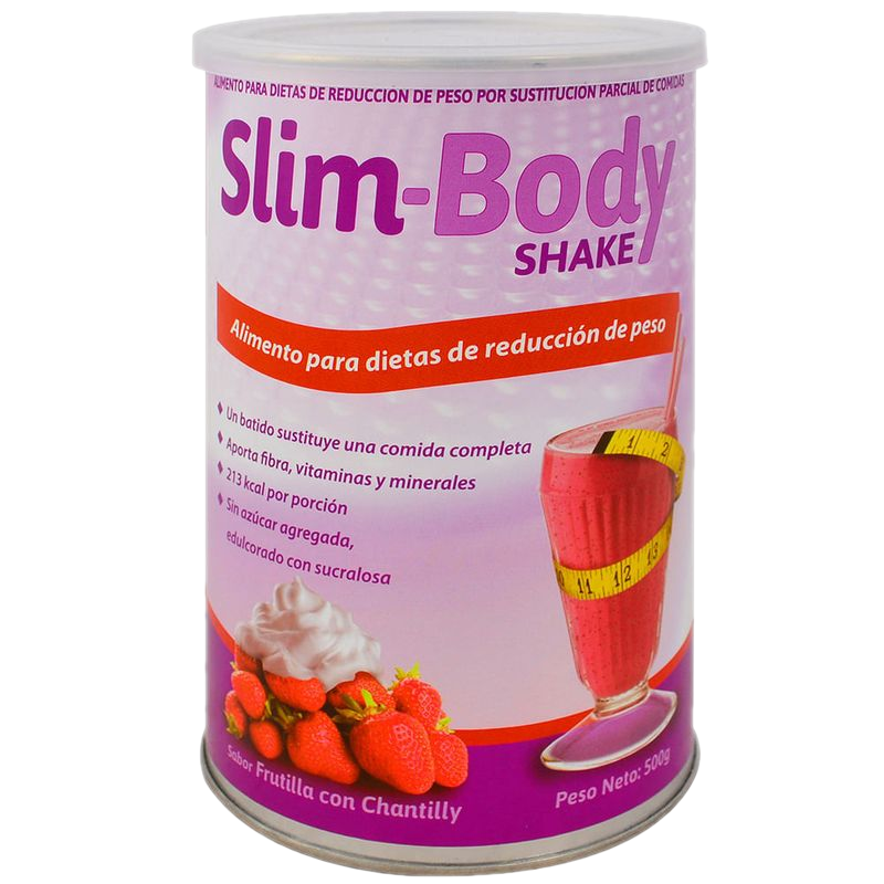 Slim Body Shake Sylab Frutilla Con Chantilly 500 G