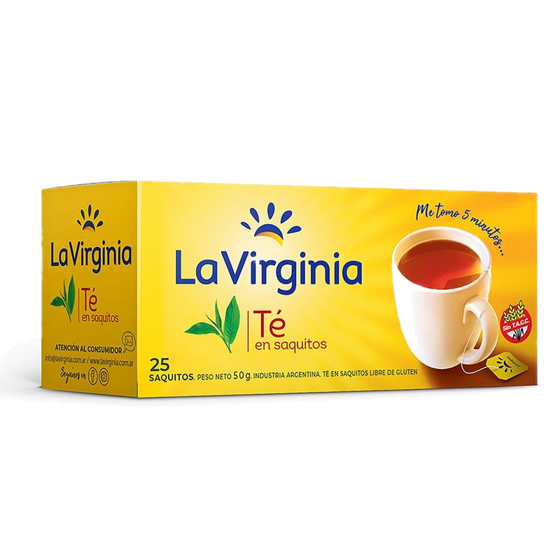 Té La Virginia 25 Unidades 50 G