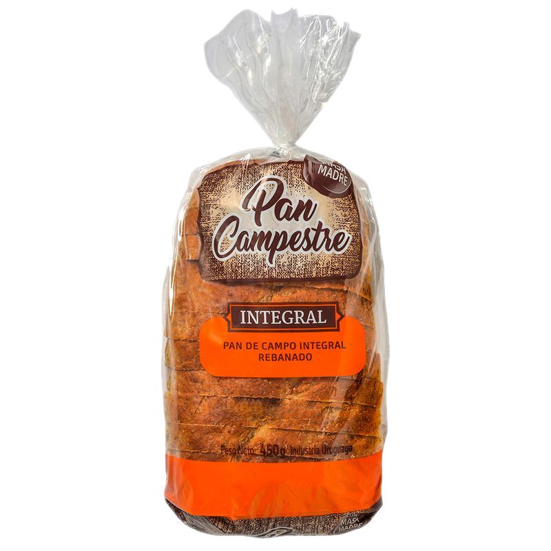 Pan Integral Campestre Masamadre 450 G