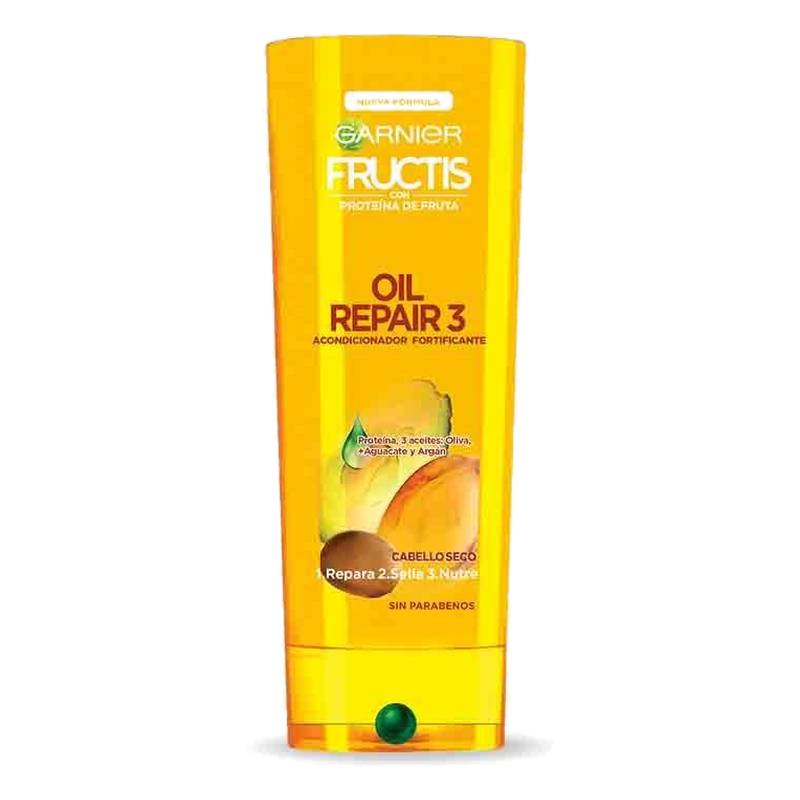 Shampoo Fructis Garnier Rizos 350 Ml