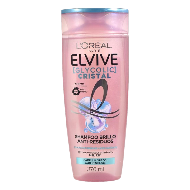Shampoo Elvive Glycolic Cristal 370 Ml