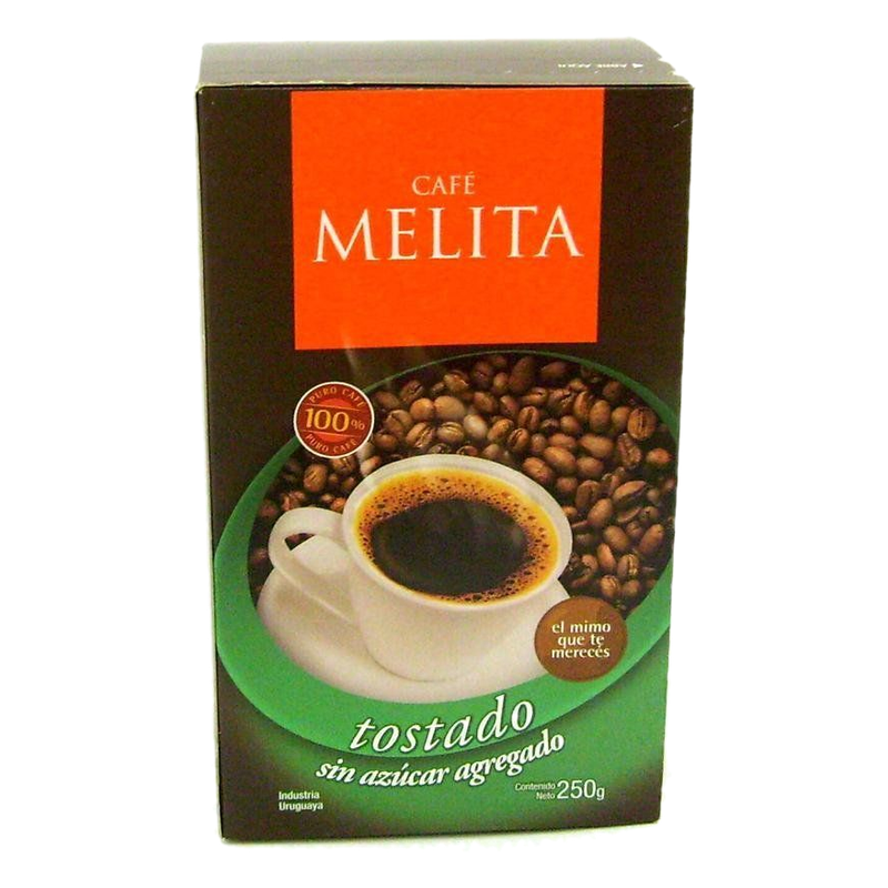 Café Tostado Sin Azúcar Agregado Melinta 250 G