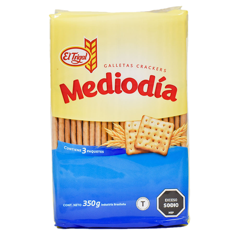 Galleta El Trigal Mediodía Tripack 350 G