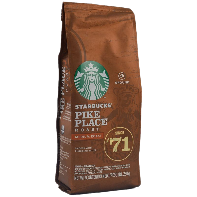 Café Molido Starbucks Medium Pike Place 250 G