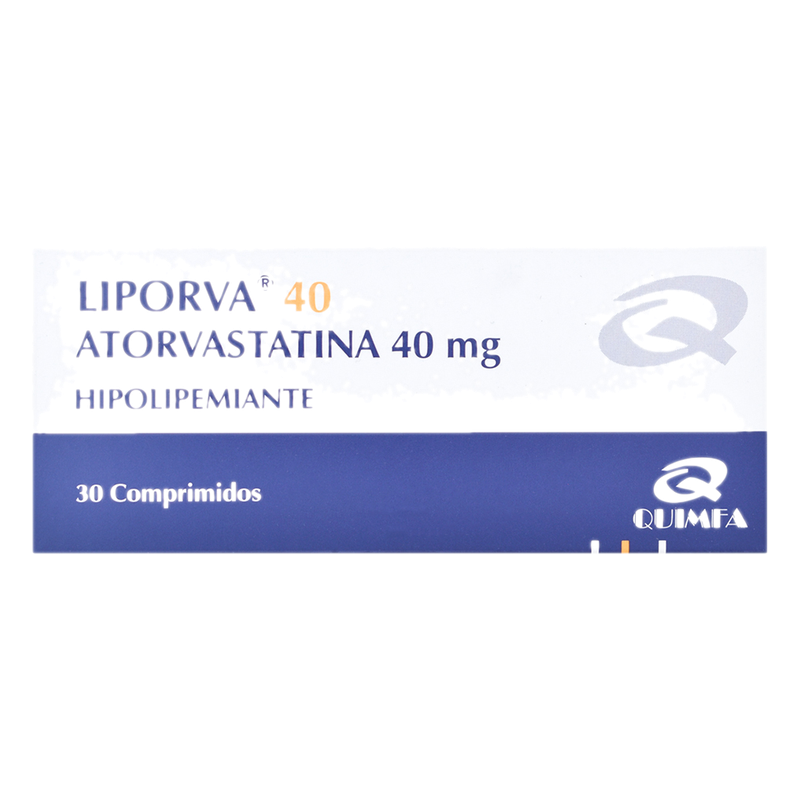 Liporva 40 Mg X 30 Comprimidos