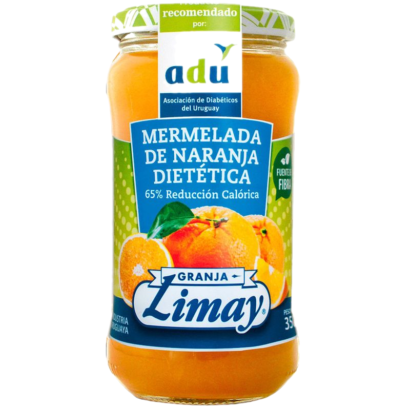Mermelada Dietética De Naranja Limay 350 G