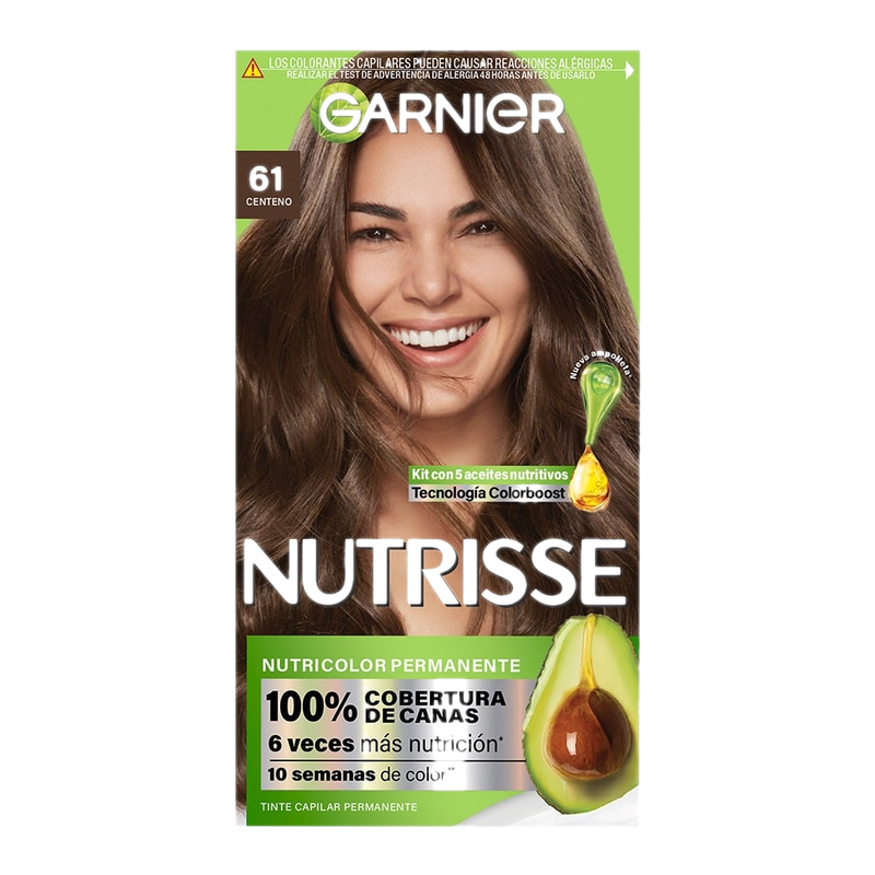 Tinta Garnier Nutrisse N°61 Centeno