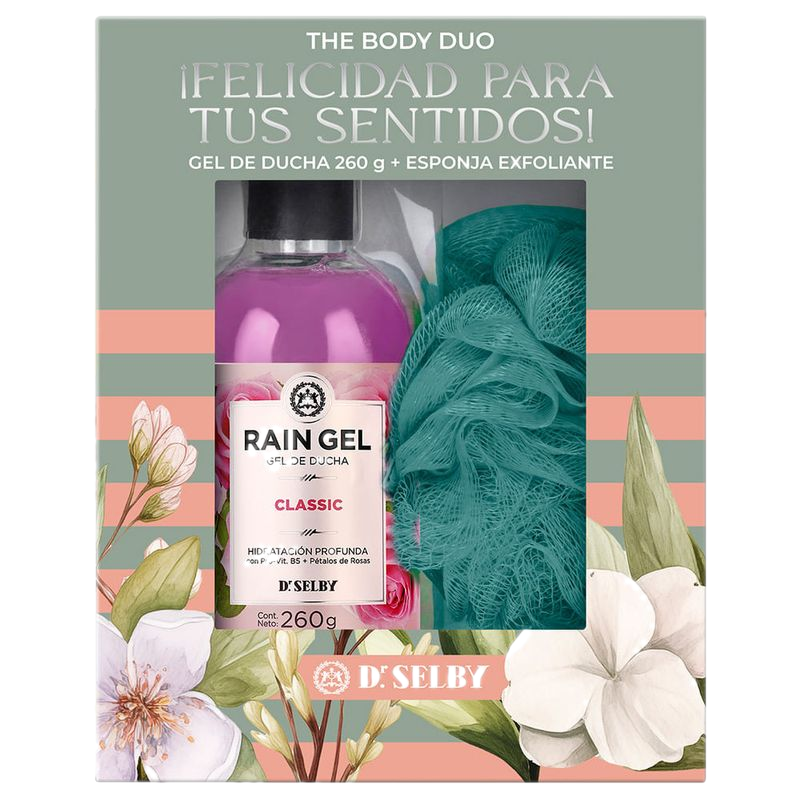 Estuche + Gel De Ducha + Esponja Classic 260 G