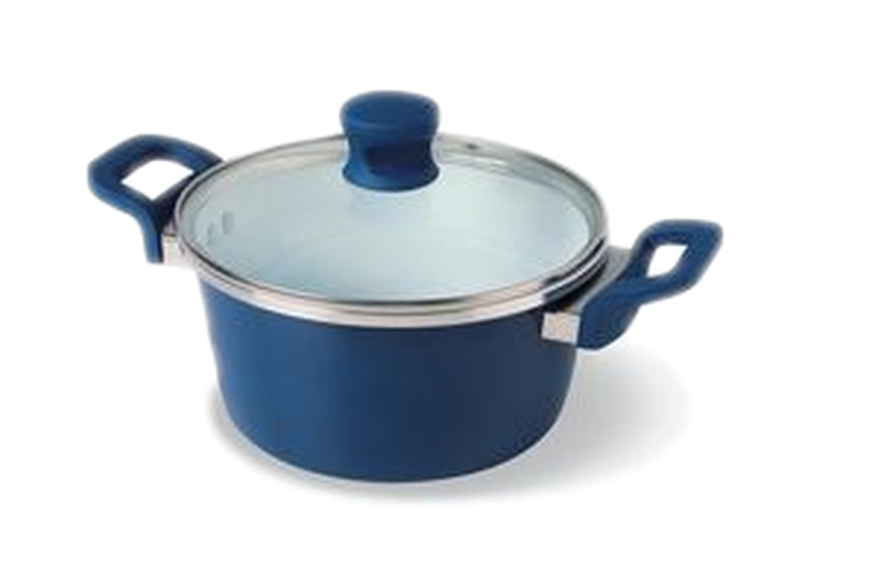 Cacerola De Ceramica Cuori Línea Mare Con Tapa 24 Cm