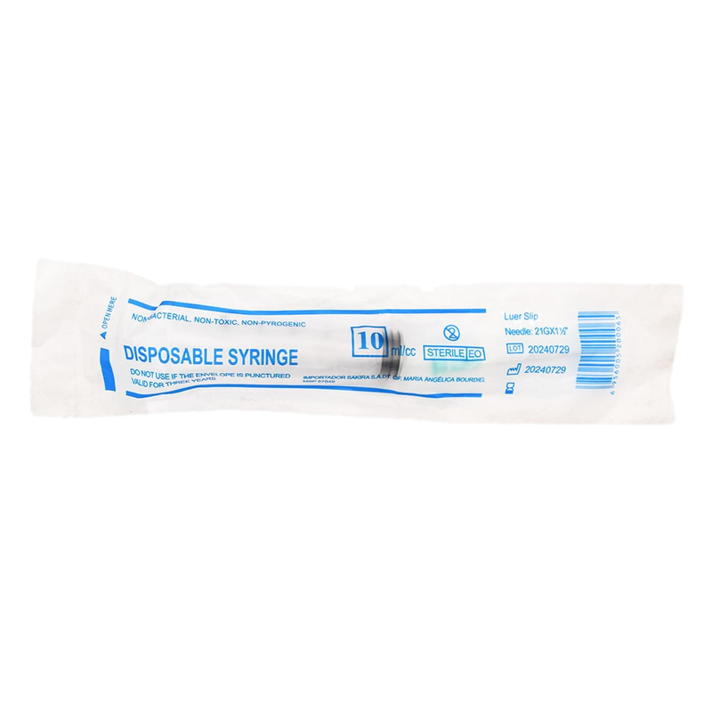 Jeringa Descartable 10 Ml