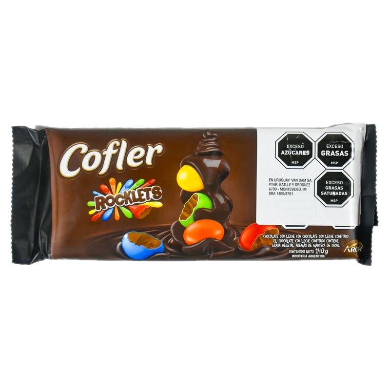 Chocolate Confitado Rocklets 140 G