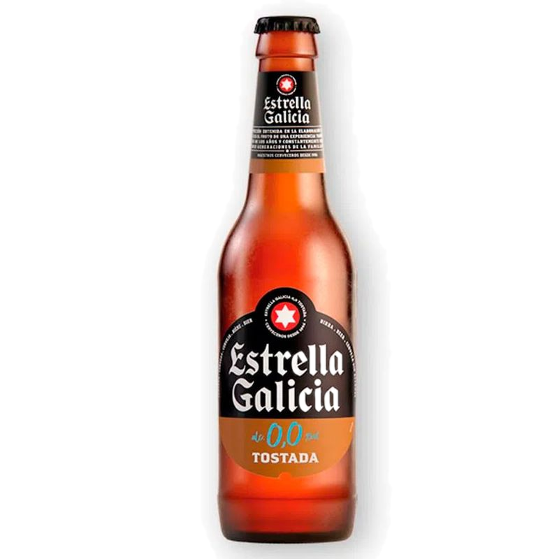 Cerveza Estrella Galicia Tostada 0,0 250 Ml