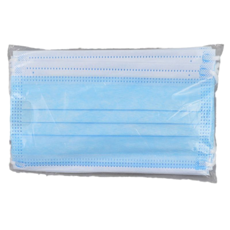 Tapaboca Descartable 3 Pliegues 10 Unidades