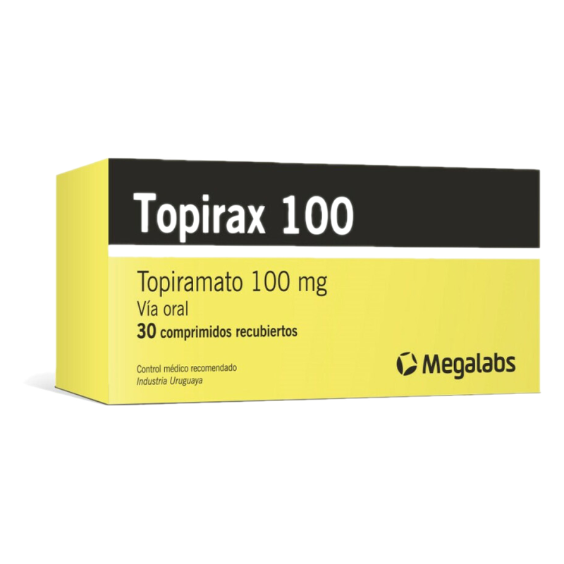 Topirax 100 Mg X 30 Comprimidos