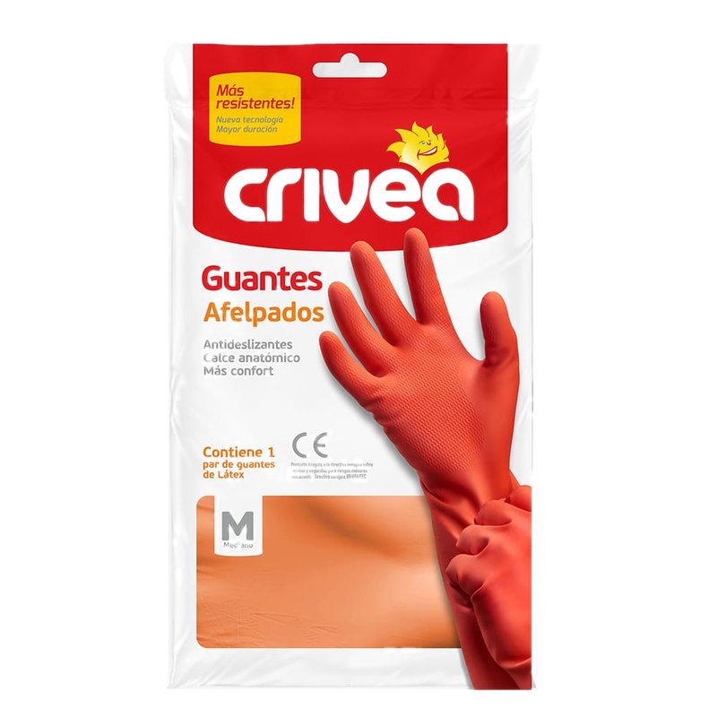 Guantes Afelpado Crivea Medio Talle 7 ½