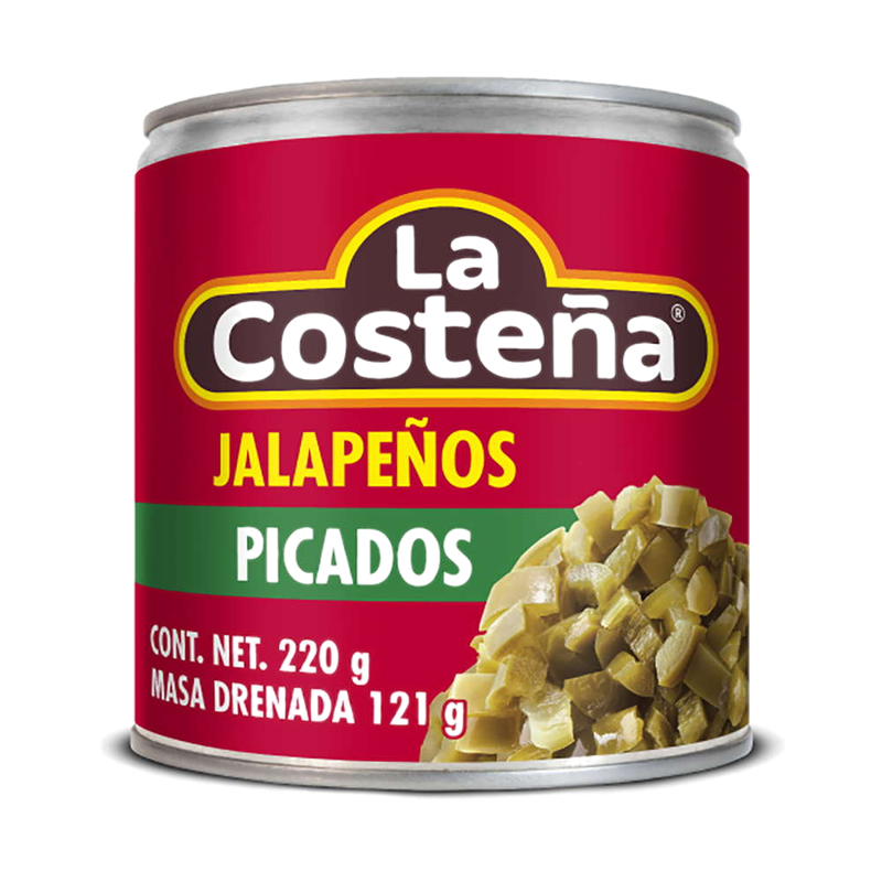 Chiles Jalapeños La Costeña Picados 220 G