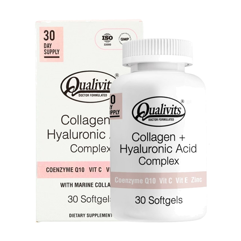 Suplementos Qualivits Colageno+acido Hialuronico Pead 30 Unidades