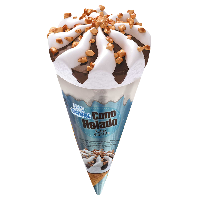 Helado Crufi Cono Vainilla 75 G