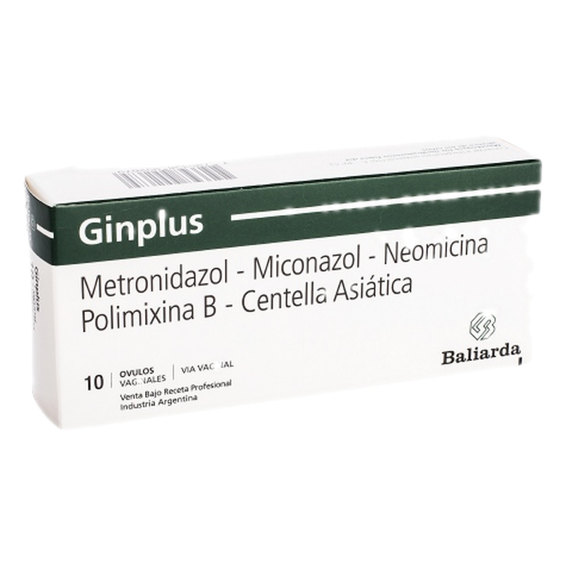 Ginplus Ovulos 10 Unidades