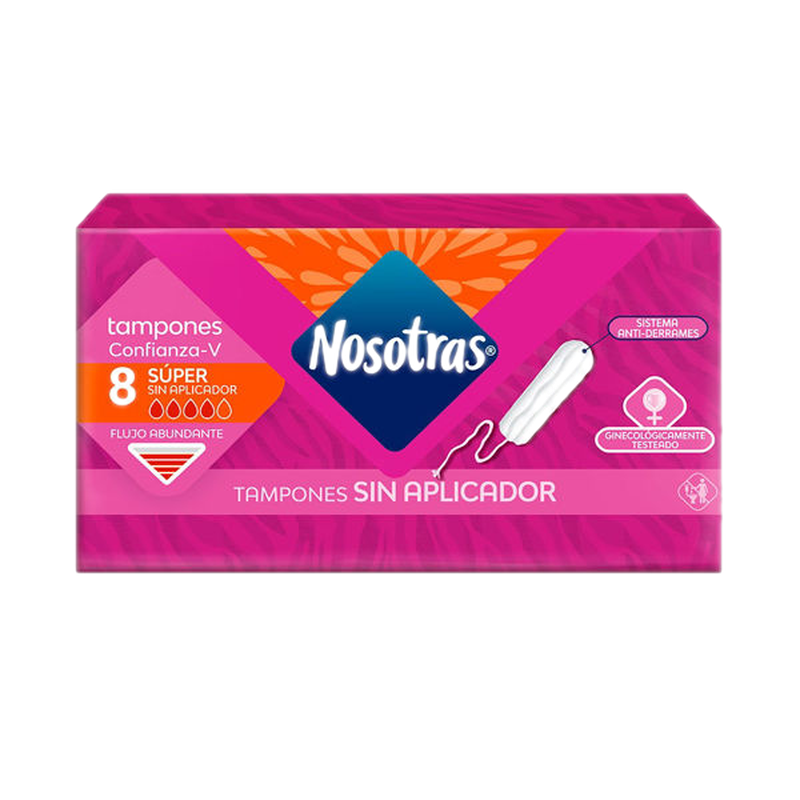 Nosotras Tampones Super 8 Unidades 42423