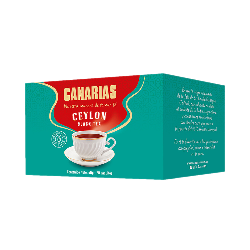 Té Negro Canarias Premium 20 Saquitos