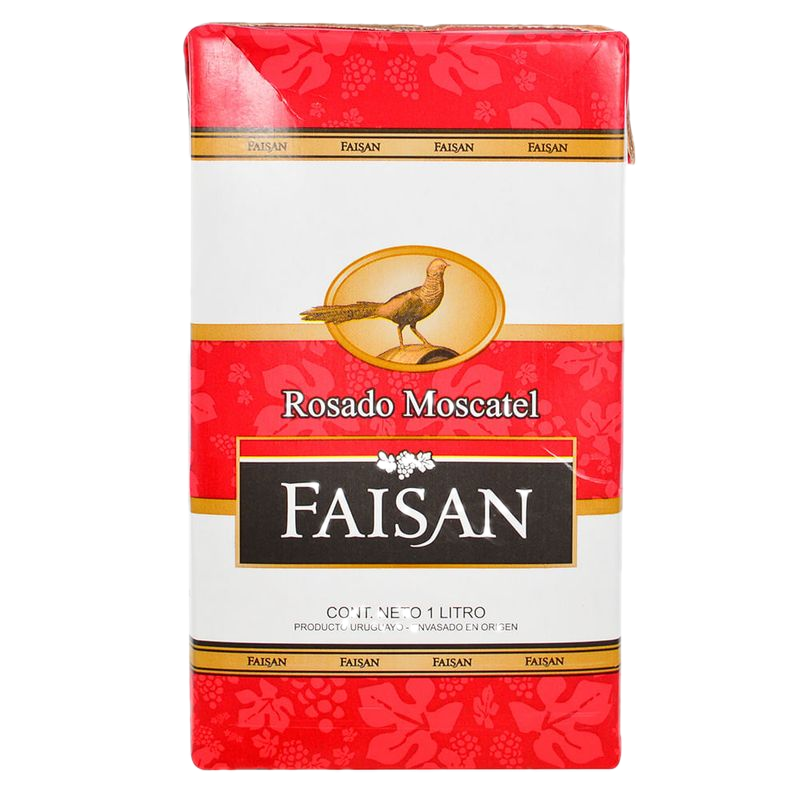 Vino Rosado De Mesa Moscatel Faisan 1 L