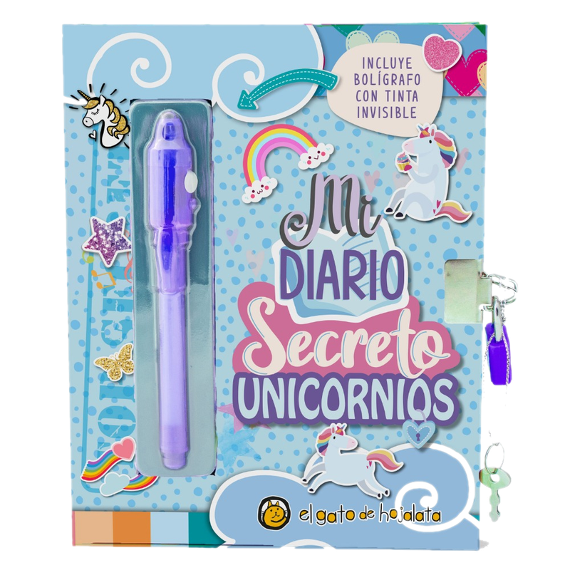 Libro Mi Diario Secreto Unicornios