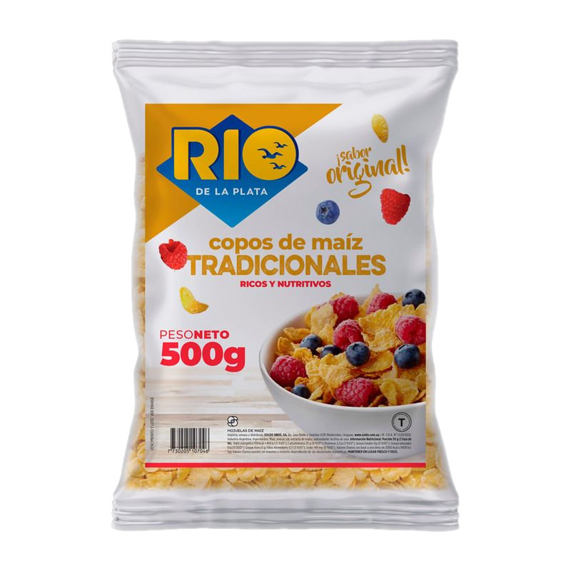 Copos De Maíz Tradicional Río De La Plata 500 G