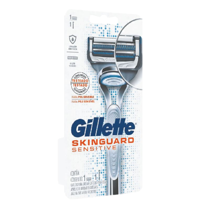 Máquina De Afeitar Gillette Skinguard Sensitive