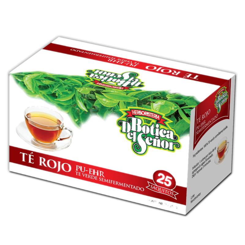 Té Rojo Botica Del Señor 25 Saquitos