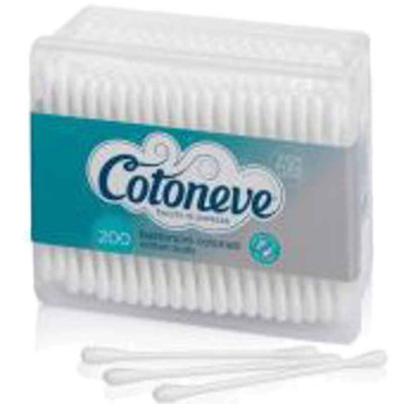 Hisopos Cotoneve - Caja 200 Unidades