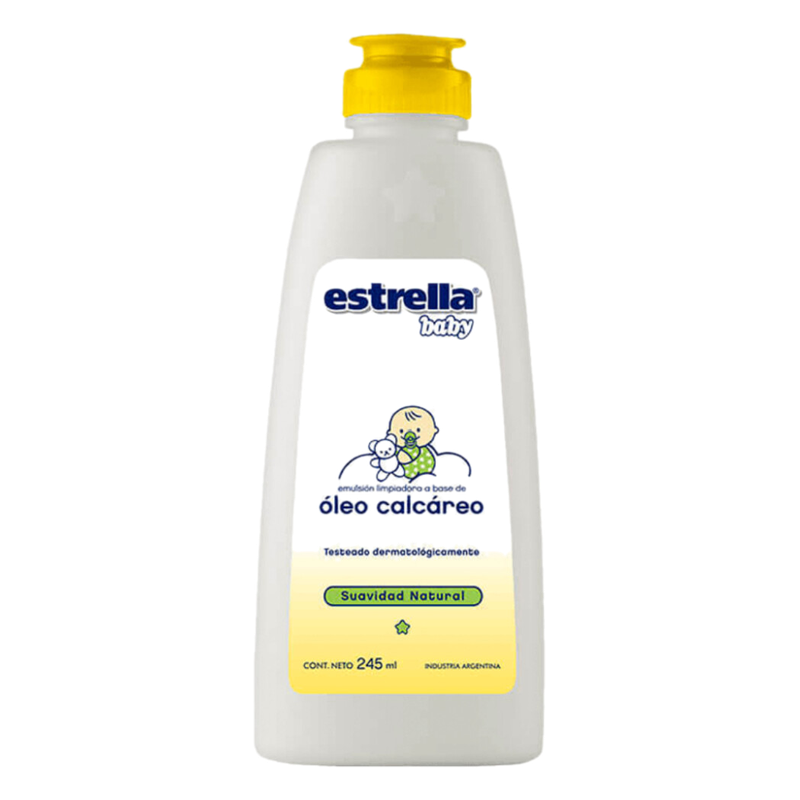 Emulsión De Óleo Calcáreo Estrella Con Manzanilla 245 Ml.
