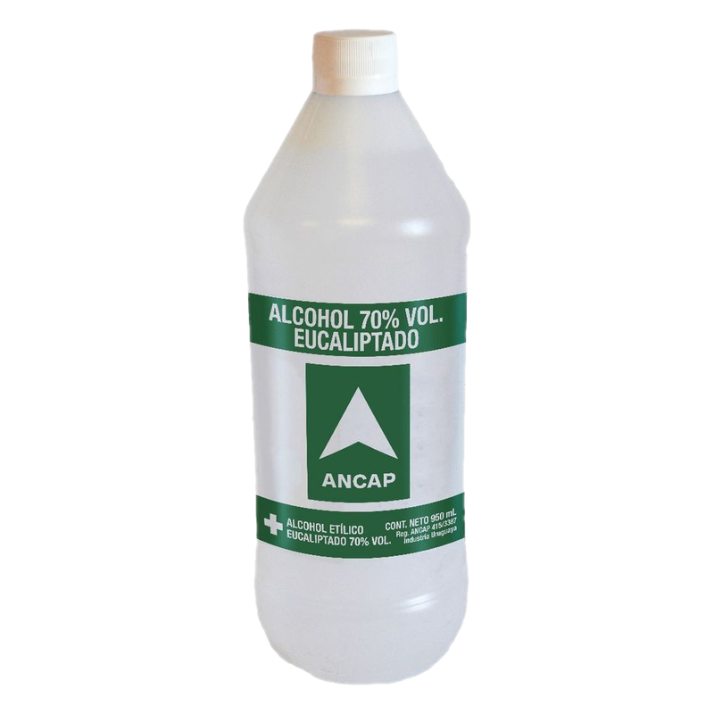 Alcohol Eucaliptado 70% Vol Ancap 950 Ml