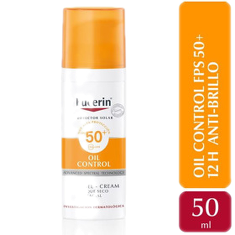 Eucerin Solar Facial Gel Crema Toque Seco 50 Fps [50 Ml]