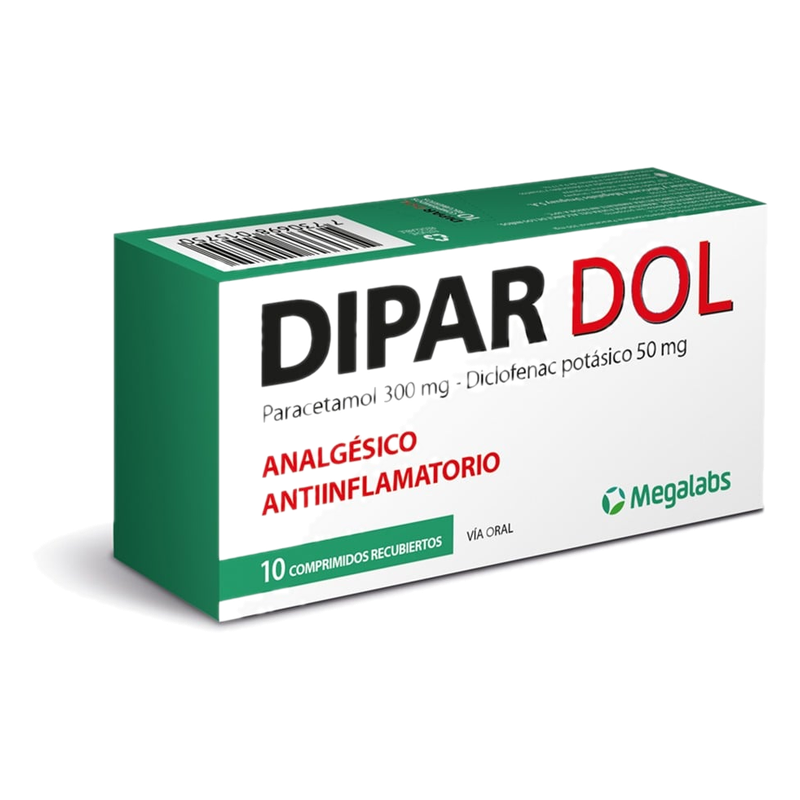Dipar Dol X 10 Comprimidos