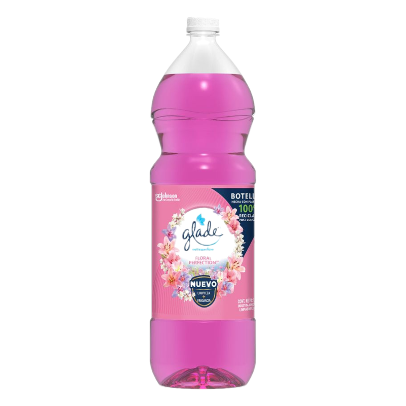 Limpiador Líquido Multisuperficies Glade Floral Perfection Botella 1.8 L