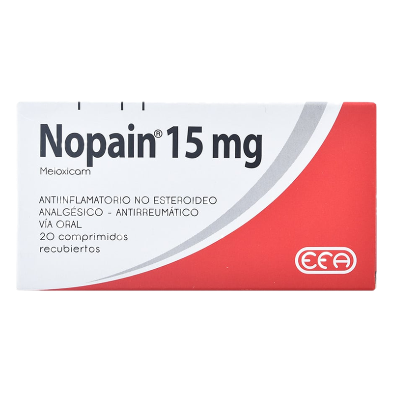 Nopain 15 Ml X 20 Comprimidos