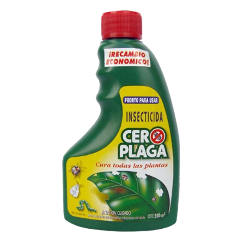 Insecticida Cero Plaga Recambio 300cc
