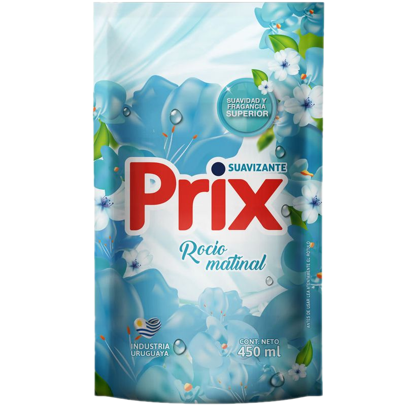 Suavizante Prix Rocío Matinal Doy Pack 450 Ml