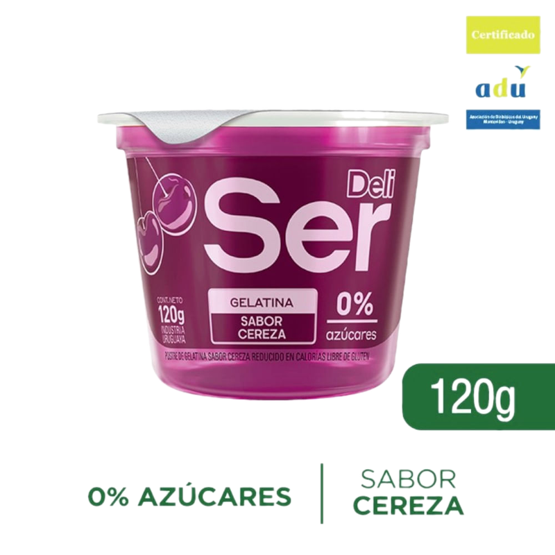Gelatina Ser Cereza 120 G