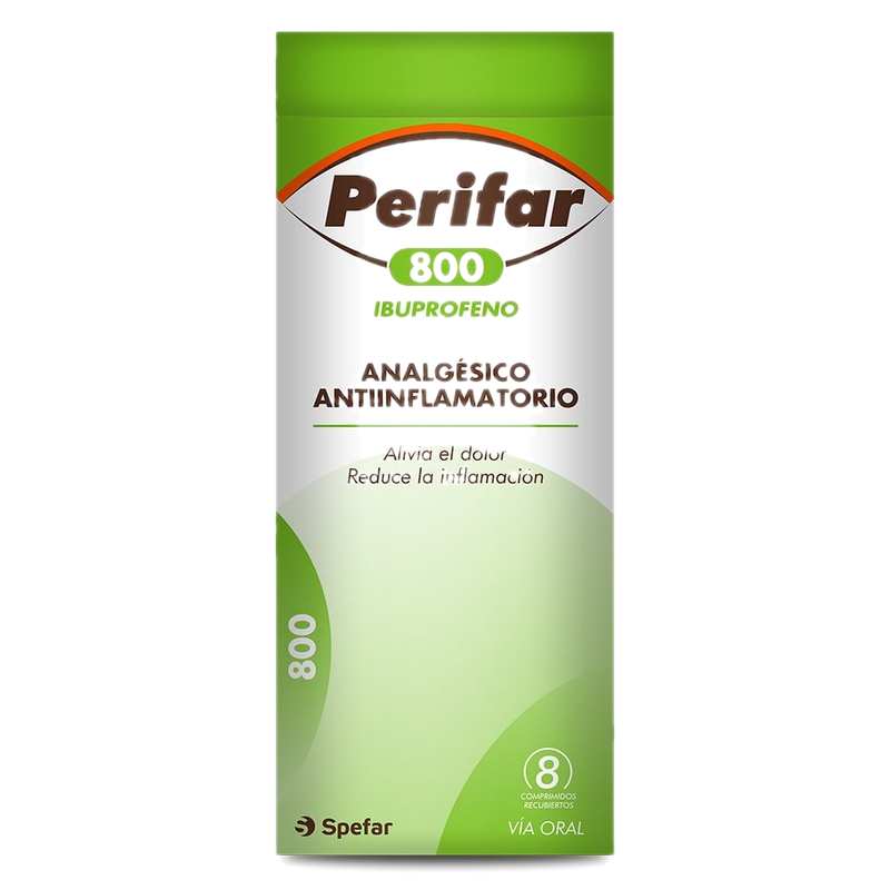 Perifar 800 Mg 8 Comprimidos Recubiertos