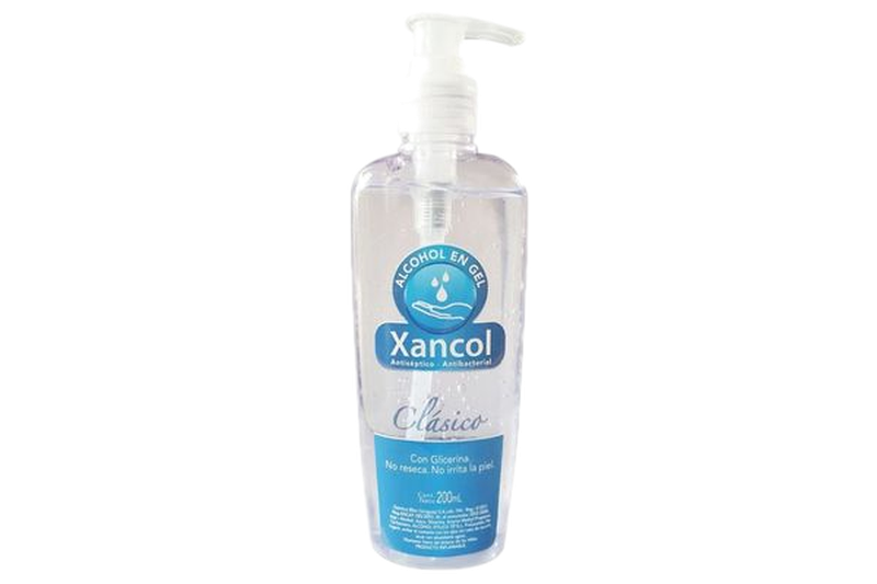 Alcohol En Gel Xanacol Con Válvula 200 Ml