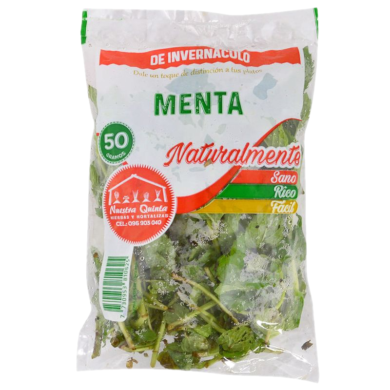 Menta Invernáculo 50 G