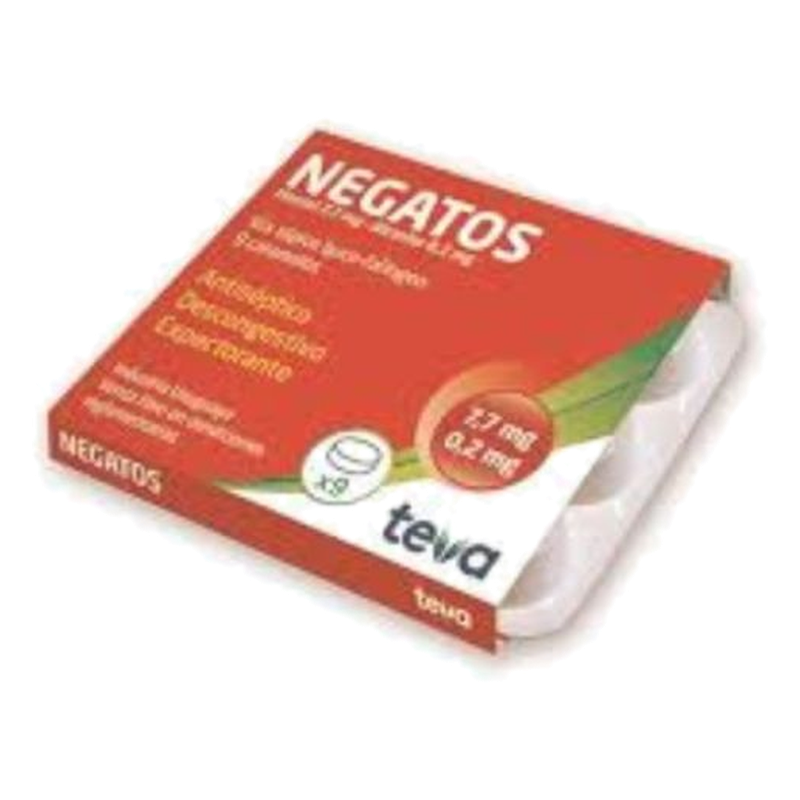 Negatos Caramelos 0.2+7.7 Mg. [9 Pas.]