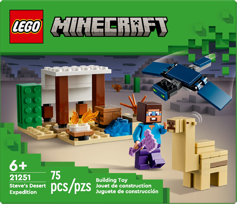 Lego Minecraft La Expedición De Steve Al Desierto