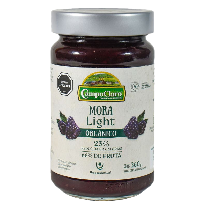 Mermelada Moras Light Campoclaro 360 G